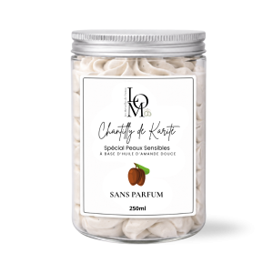 Chantilly Karité spéciale peaux sensibles