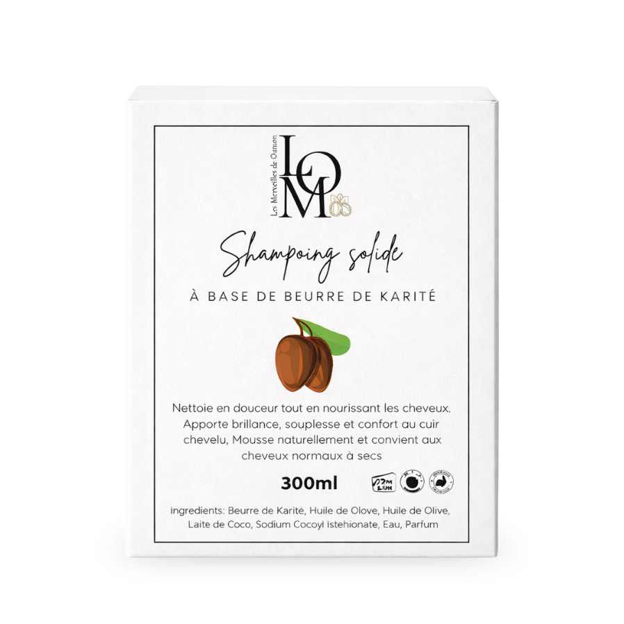 Shampoing solide au beurre de karité – Image 2